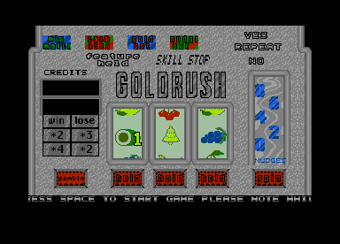 The 68000 Fruit Machine: Goldrush