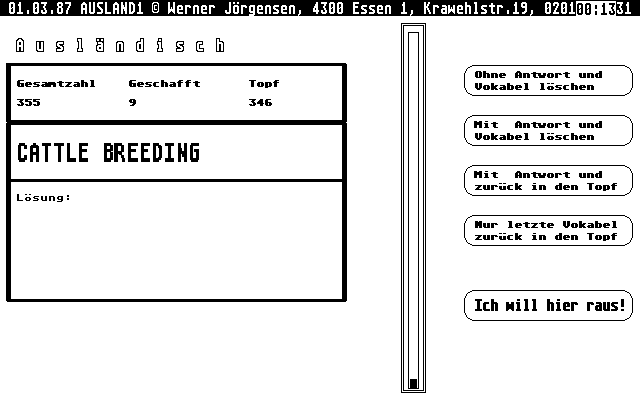 Ausland