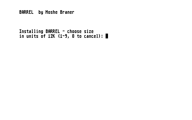Barrel