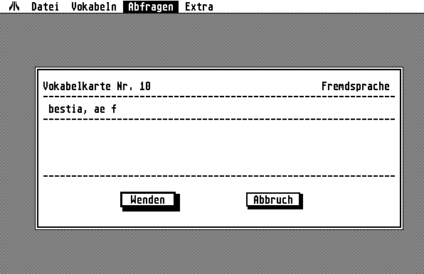 Cäsar läßt grüßen...