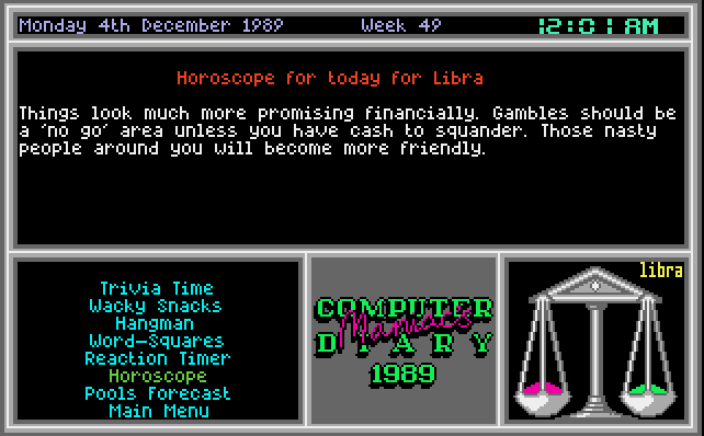 Computer Maniac's Diary
