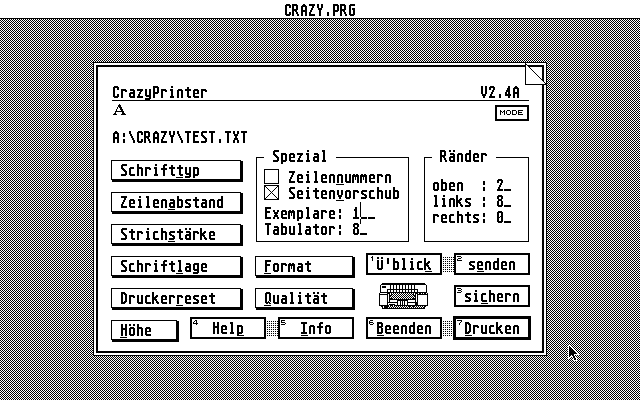 CrazyPrinter