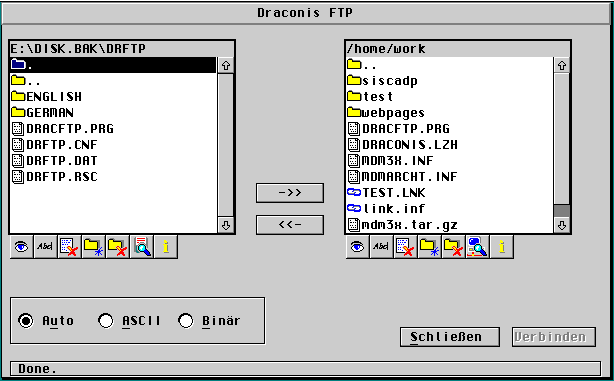 DracFTP