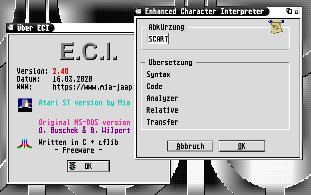 Enhanced Character Interpreter