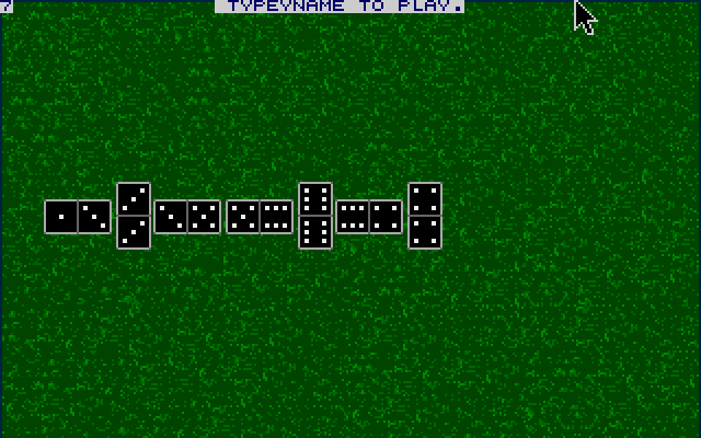 First Dominoes
