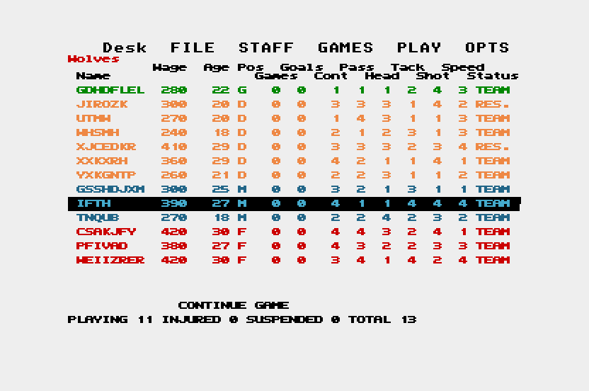 Football 88