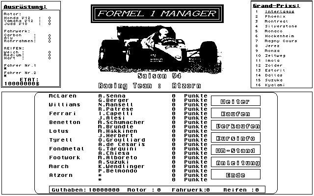 Formel 1-Manager