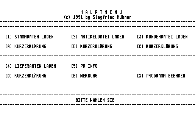 Geschäftspaket