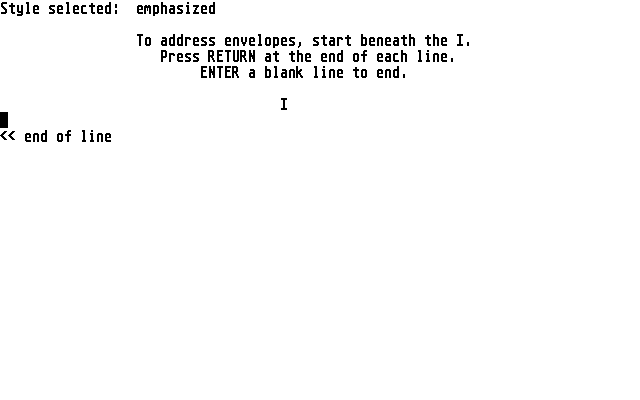 GFA Typewriter
