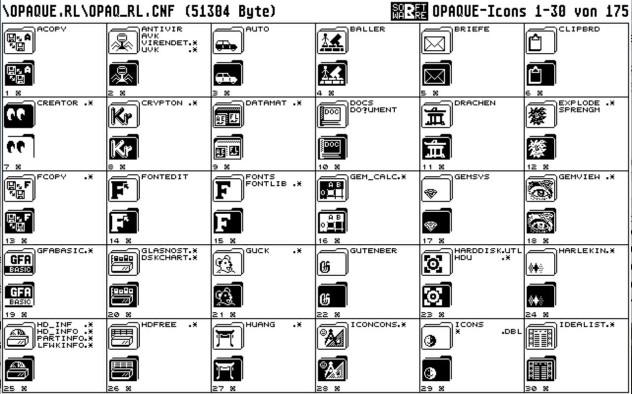 Opaque Icons