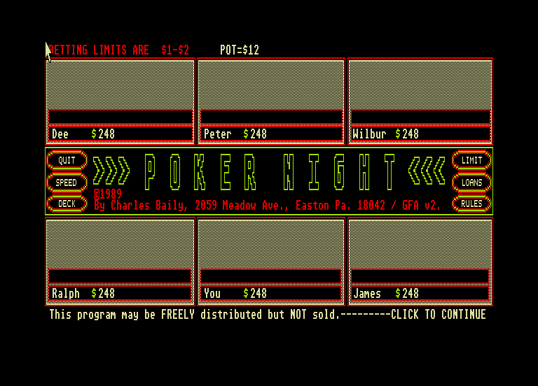 Poker Night
