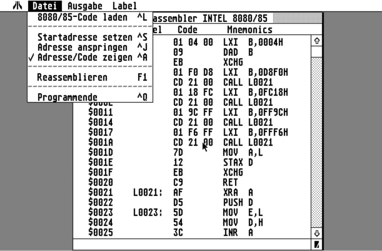 Reassembler-Paket