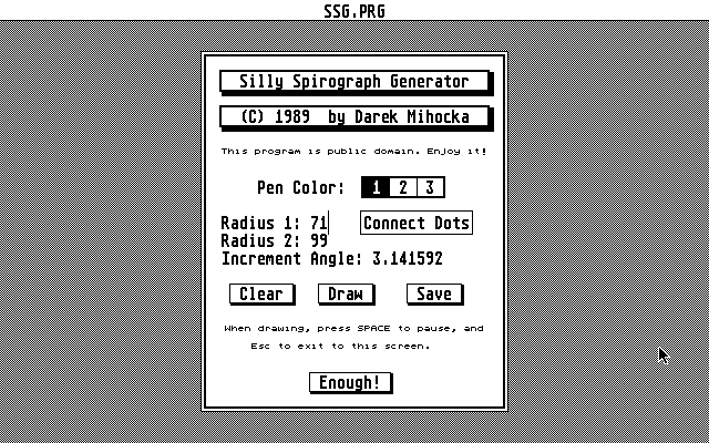Silly Spiro Generator