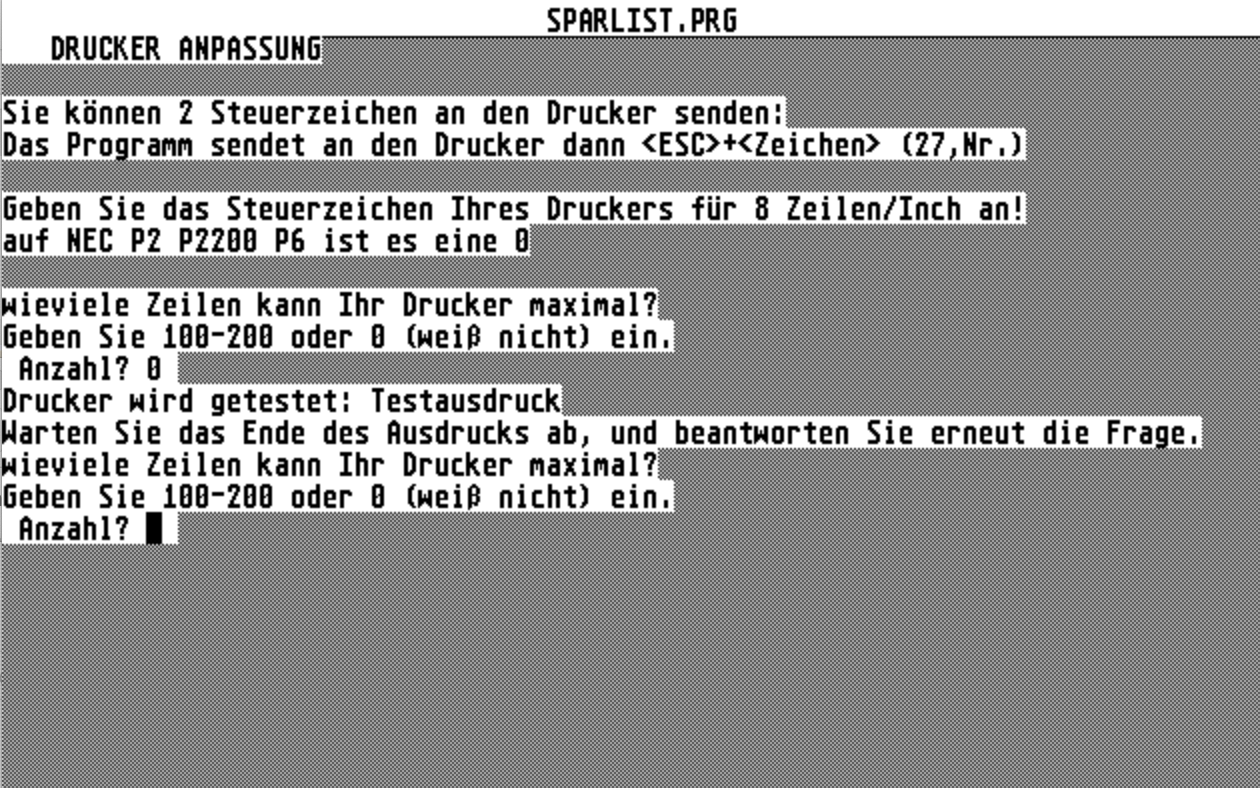 Sparlist