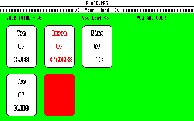 ST Blackjack