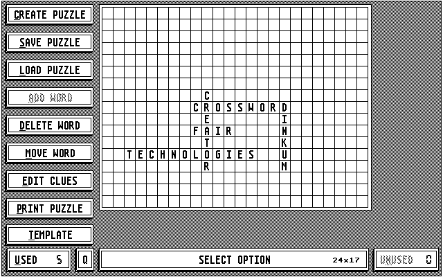 The Crossword Creator II