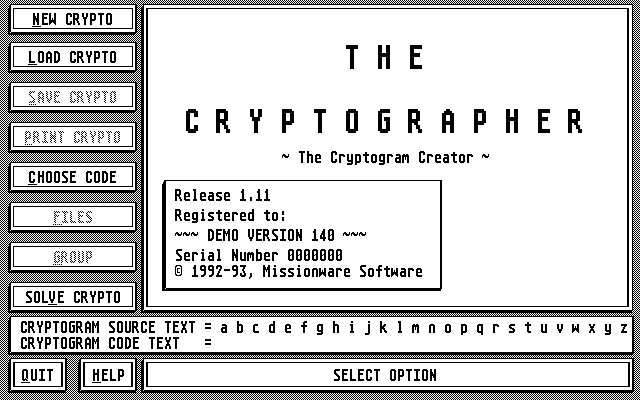 The Cryptographer