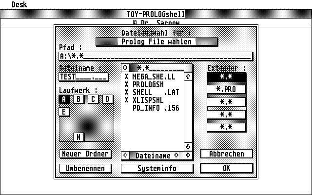 TOY-PROLOGshell