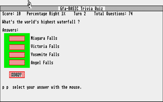 Trivia Quiz