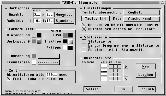 TWSM - Tommis Workspace Manager