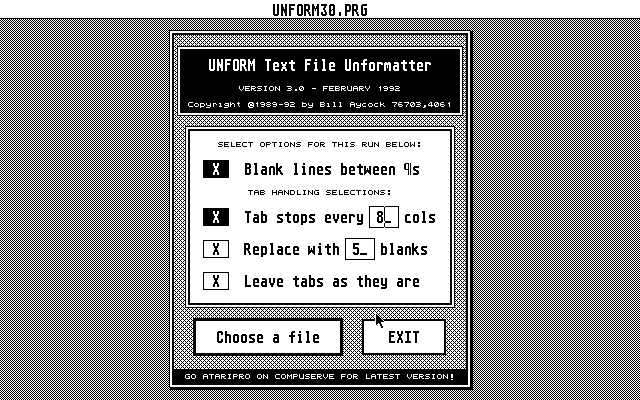 UNFORM