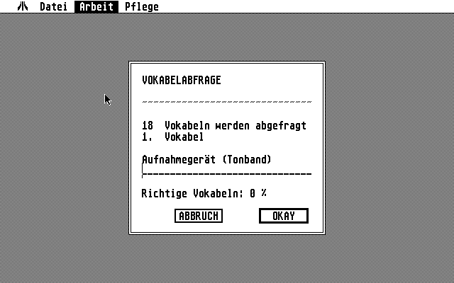 Vokabeln