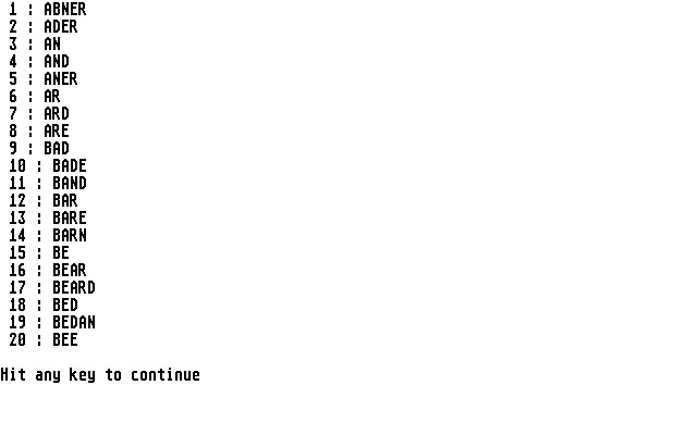 Word Extract