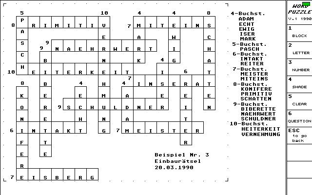 Word Puzzle
