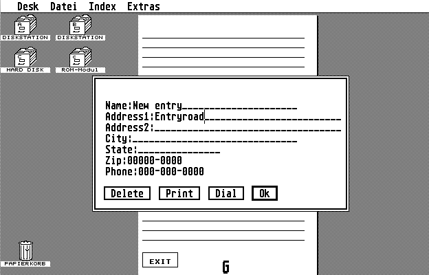 Address Book DA