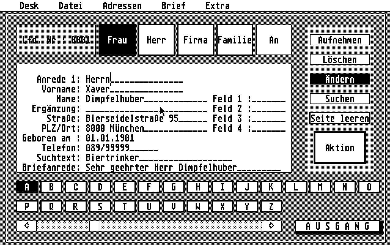 Adresswriter