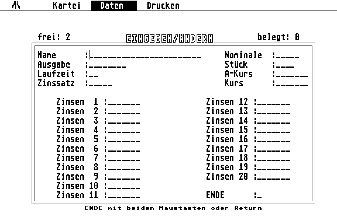 Anlagen-Verwaltung