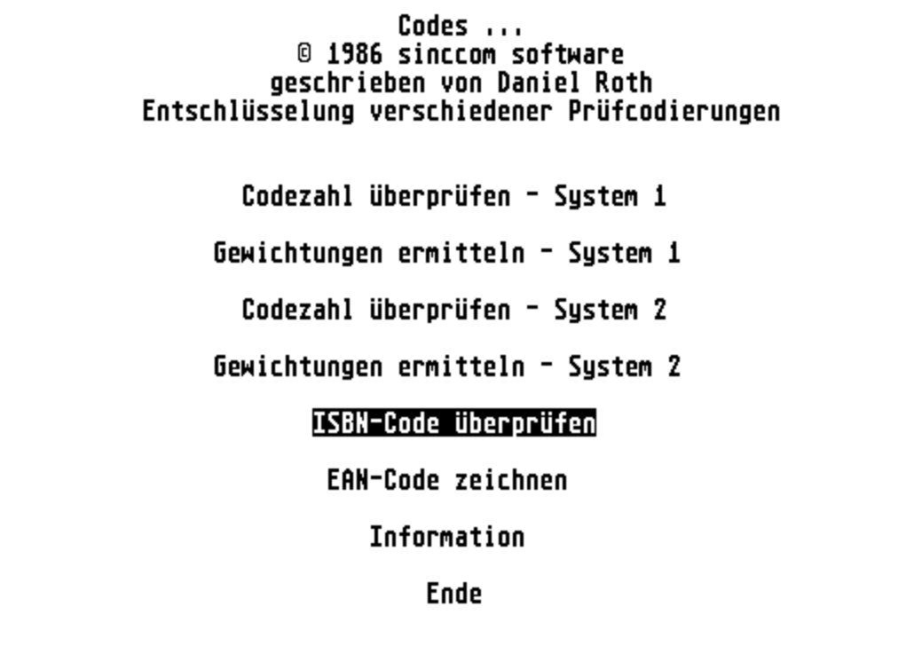 Codes