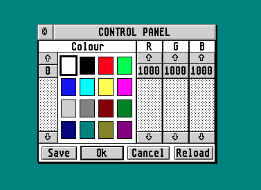 Colour Setup