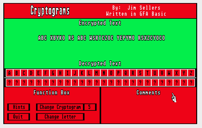 Cryptograms