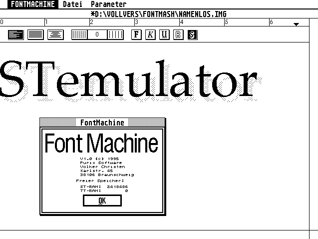 Fontmachine