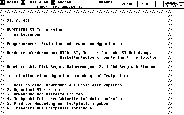 Hypertext ST