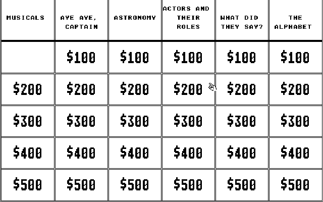 JEOPARDY! (Salzillo)