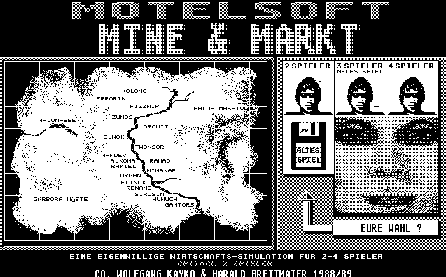 Mine & Markt (B/W)