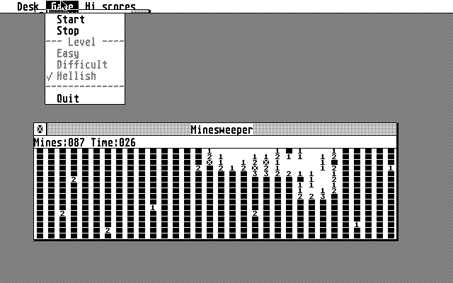 Minesweeper ST (Wills)