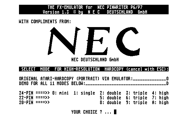 NEC-Emu