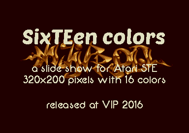 SixTEen colors