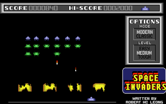 Space Invaders (Leong)