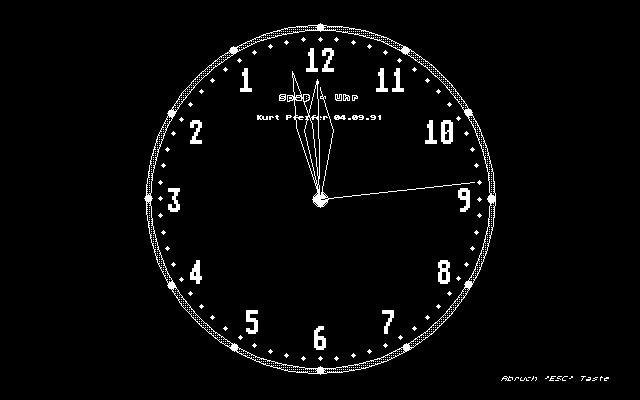 Spaß-Uhr