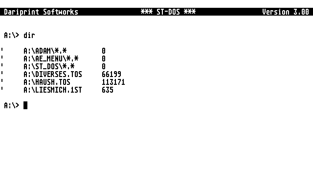 ST-DOS