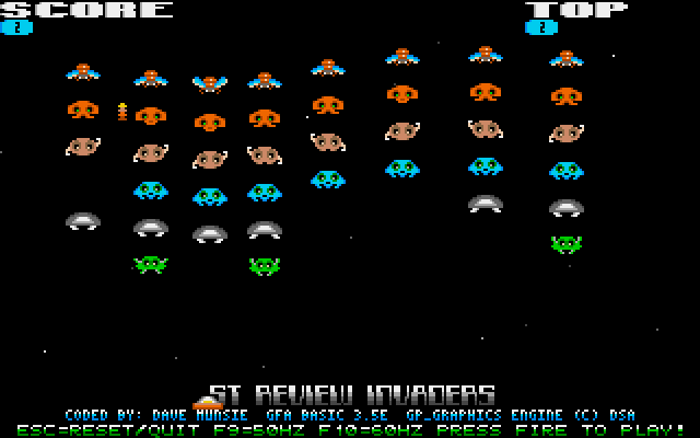 ST Review Invaders