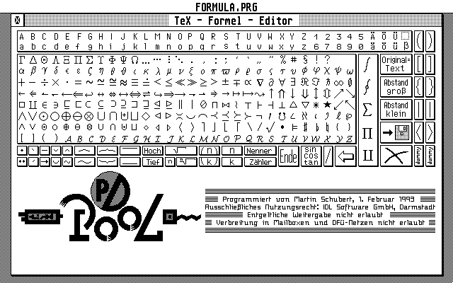 TeX-Formel-Editor