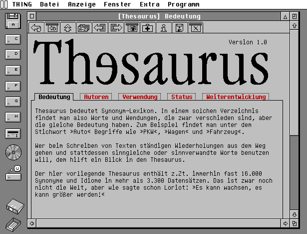 Thesaurus