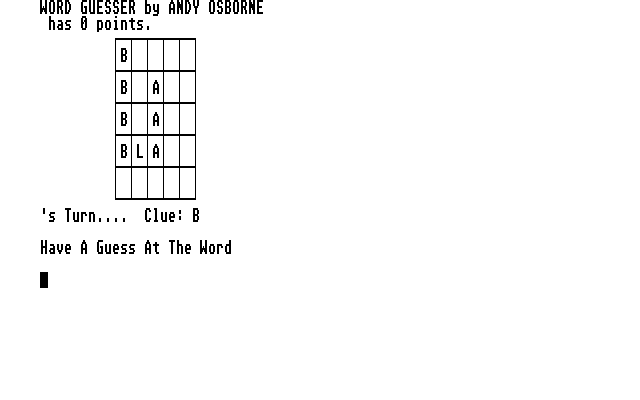Word Guesser