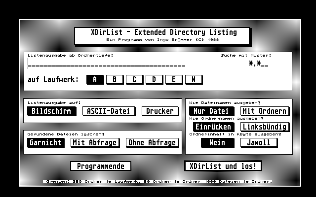 XDirList